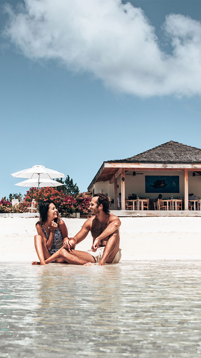 SLH Simple Pleasures rate. £50 credit with the Simple Pleasures rate - book with confidence and flexibility. Picture: Sailrock Resort, Turks & Caicos Islands 