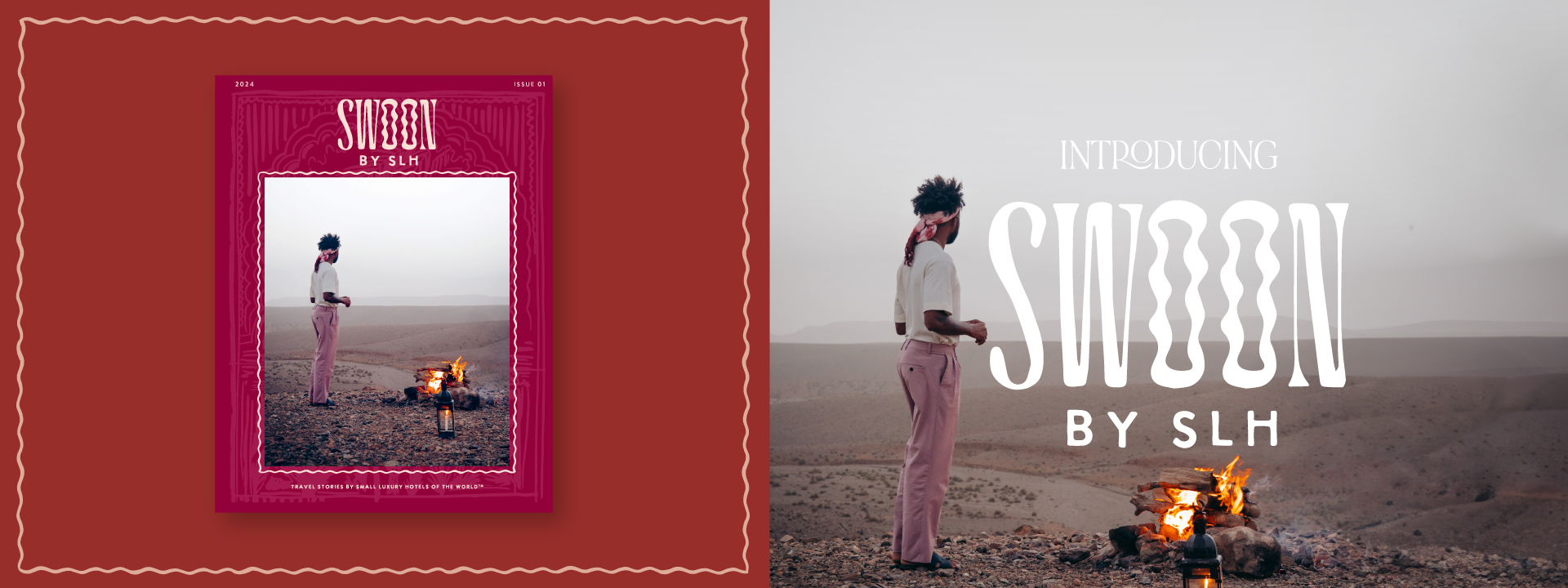 Swoon by SLH website banner