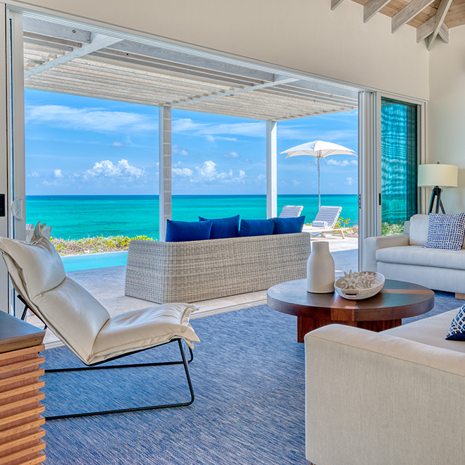 Three Bedroom Peninsula Oceanfront Coral Villa