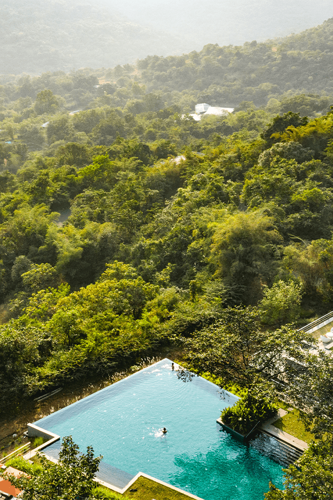 Dharana at Shillim pool